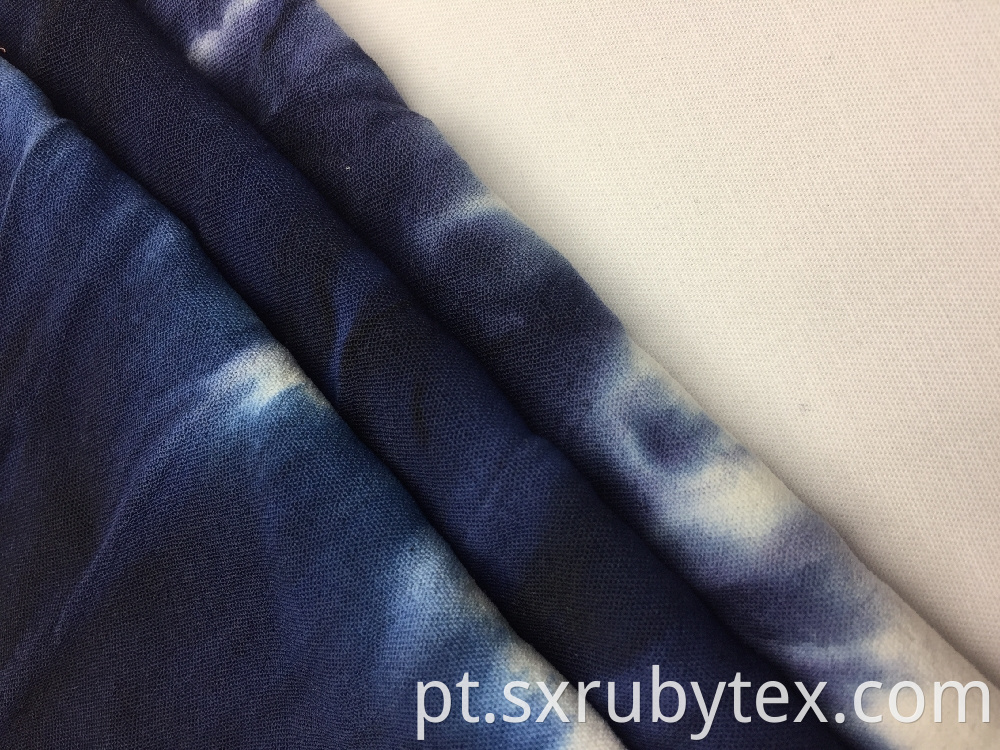 Tie Dye Effect Print Fabric